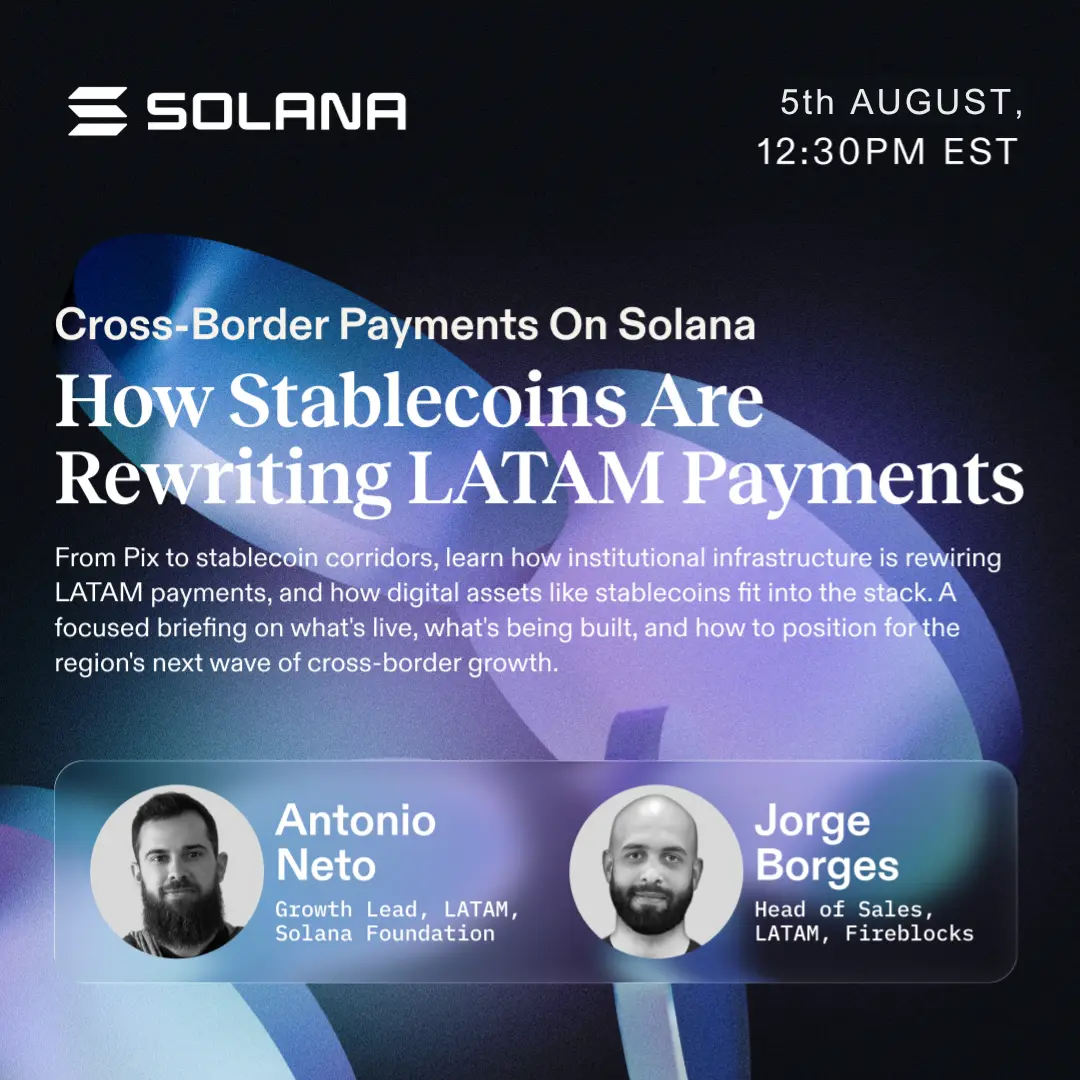 Webinar: Cross-Border Payments on Solana
